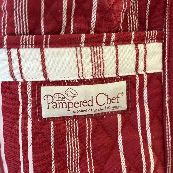 Pampered Chef Quilted Tote Bag • 10 Pockets Total • Consultant Incentive - Picture 4 of 5